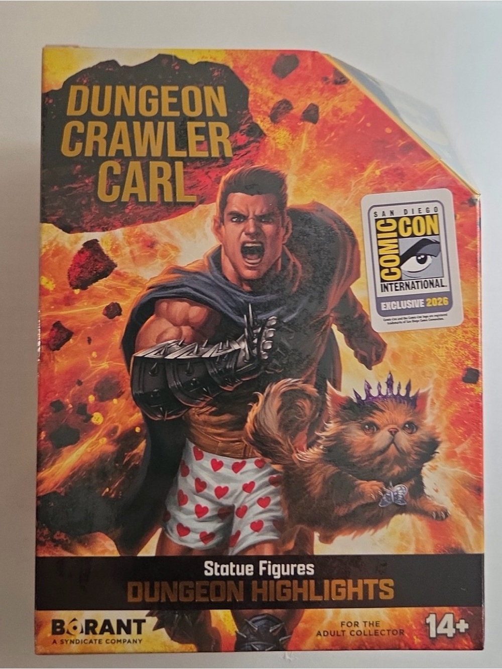 2026 SDCC EXCLUSIVE Dungeon Crawler Carl Statue Figure